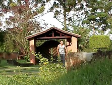 2 impressive lads are screwing Paula Galvao at the same time, after getting blowjobs from her