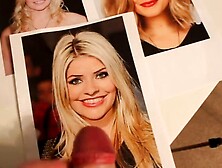 Holly Willoughby Cum Trib Compilation