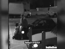 Hot Babe Blowjob Her Boyfriend At Carpark