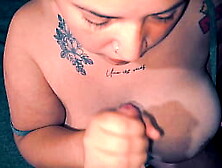 Curvy bombshell goes all in with her juicy melons