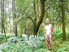 Wild Man In Woods