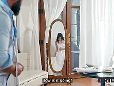 BRIDE4K&period; Gorgeous and naughty young bride jumped on a big dick&period; Hot sex with Kama Oxi