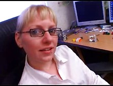 European fuckfest movie with blonde sucking fat pecker