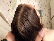 Jizz In Hair Bizarre Cum-Shot And Brush Through Dry Hair