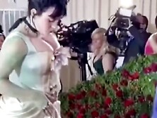 Billie Eilish Side Breasts (Large Breasts,  Large Melons)