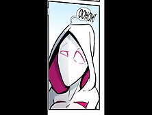 Spider Gwen Swaps Bodies (Art By Lulart)