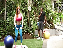 Redhead Milf And Her Personal Trainer