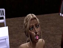 Mega Sims-Cheating Wifey Gets Blowbanged By Strangers Inside Front Of Cuckold Hubby (Sims Four)
