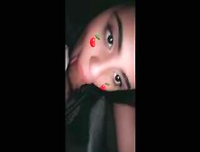 Latina Sucks Him While He’S Asleep On Snapchat