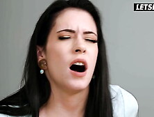 Squirting Brunette Anally Banged Abroad by BBC Roommate - HORNY HOSTEL