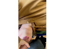Sucking my step brothers dick during the time that I use my toy Part 1