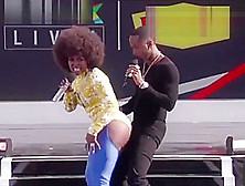 Safaree Getting Twerked On By Amara La Negra