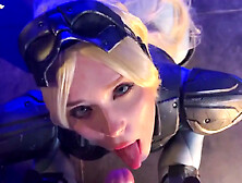 Horny Nova From Starcraft Sucks Cock And Swallows Cum