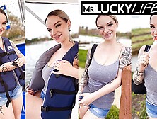 Blonde Babe Lilith Jane Doesnt Need A Life Vest