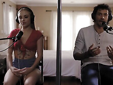 Anna Claire Clouds & Alex Jones have a blind date with real female orgasms