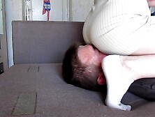 Facesitting In Shorts - Smothering - Young Goddess - C4s Store With Verified Amateurs
