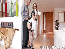 Jules Jordan - Kimmy Granger Performs Maid Service On A Very Large Cock