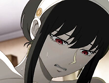 A best main charector yor and loid made for each other having enjoyment