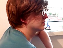 "Nerd-Turned-Hunk's 'Trick Shot': Porn Star Wife Gets Surprised With A Dick In Her Mouth"