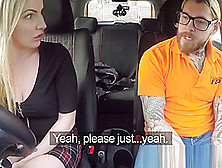 Busty Blonde Georgie Fucks Dean The Driving Instructor