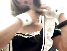 Japanese Maid Cum Job On The Job