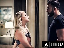 Delightful Lisey Sweet and Will Pounder's cumshot clip