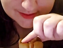 Brunette hair big beautiful woman Girlfriend Eats U Out POV Roleplay