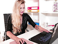 I always wanted to know what my secretary does during lunch