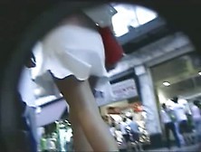 Public Voyeur Loves Loves Filming Tight Butts Upskirt.