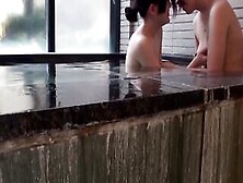 Real Life Japanese Lesbo Friends First Bathing Experience