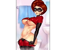 The Incredibles Parody Anal xxx Toon Compilation - Cheating Wife Caught