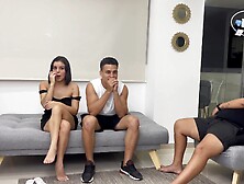 Melanie Caceres' buddy pounds wife to punish hubby - porno en espanol xxx!