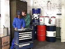 Scandalous and busty stepdaughter gets her wet pussy fucked by her daddy