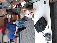 LP Officer let Emma Hix ride her pussy on the top of hi