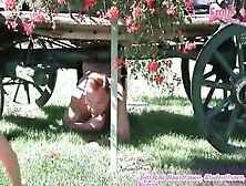 Outdoor Amateur Reverse Gang Bang With German Girls Older Man