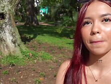 Tender Petite Colombian babe gets her asshole pounded to gain more followers