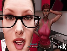 Makes Cunnilingus To Older Snatch,  But Is There A Condom? [Game Porn Story] # 8