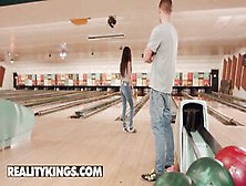 Reality Kings - Smoking Hot Ebony Julie Kay Fucked at the Bowling Centre
