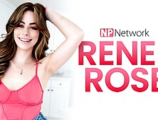 Sperm Enjoying Renee Rose Hops on Stepbros Schlong for Role Play Fantasy Ride Filled with Loads of Fun