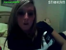 Amateur hottie is naughty In bathroom