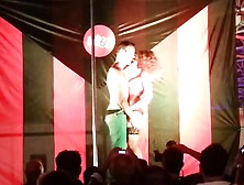 Stripper Strips Guy Than Sucks His Dick