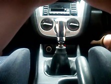 Golden-Haired Girlfriend Screams During The Time That Drilled