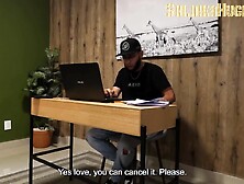 I hire a floozy whilst my wife works and we end up having a trio out of a fuck-rubber