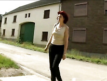 Amateur City Slut Sucks Farmer's Huge Cock Tastefully