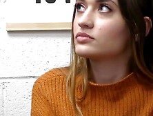 Brunette Sera Ryder sucks stepdad and officers big cocks