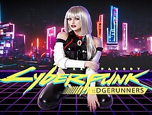 Busty Jewelz Blu As CYBERPUNK Lucy Fucks With EDGERUNNER
