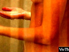 Hot blondes get additional moist in the shower and the bedroom