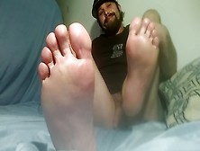 Feet Worshipping Foot Tease Part 1