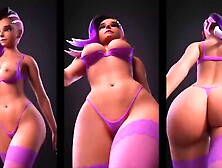 Sombra Slut Walk Nude Version