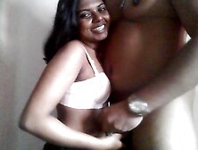 Young black girl make me happy with her hands